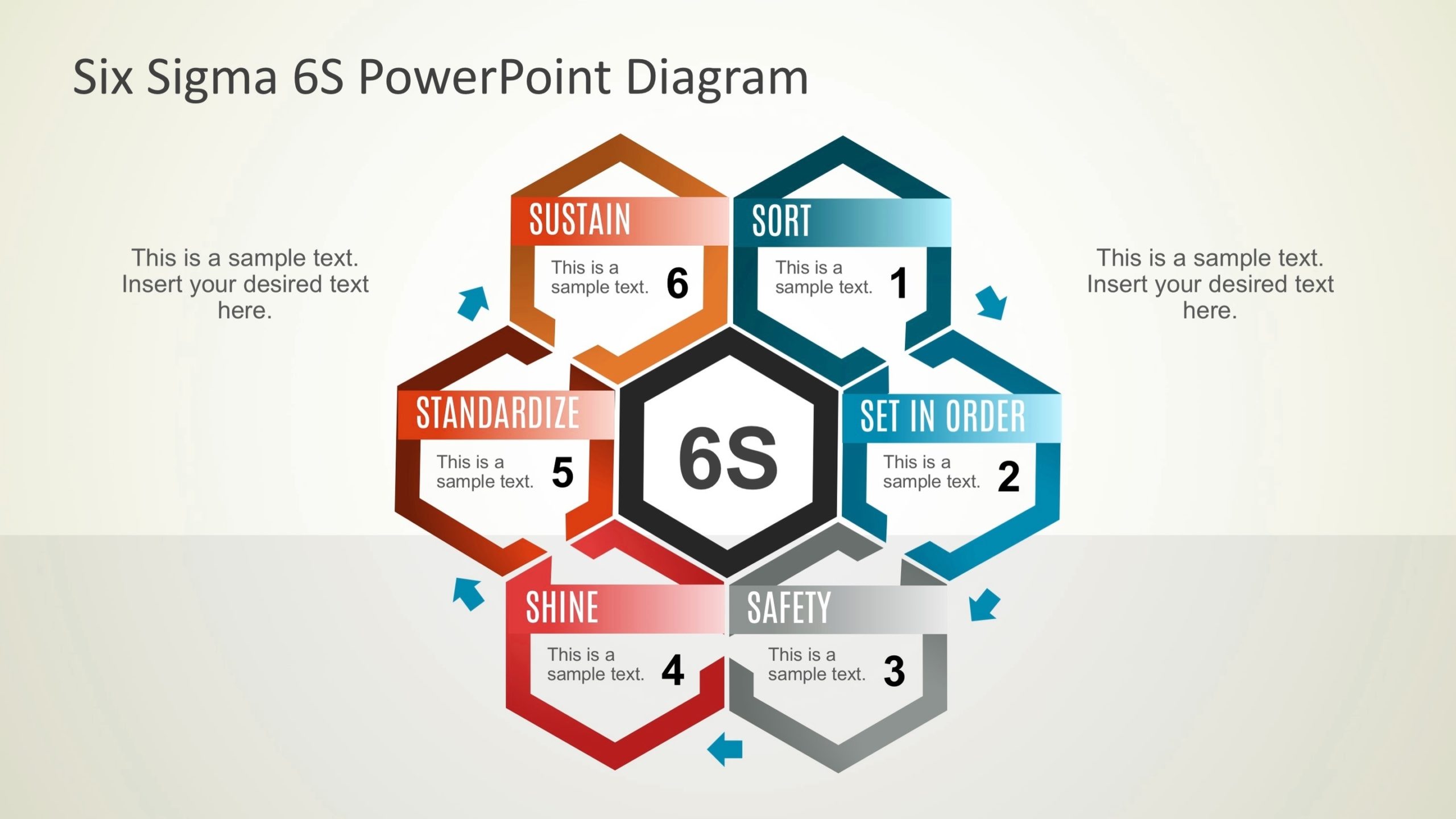 6s Powerpoint Diagram