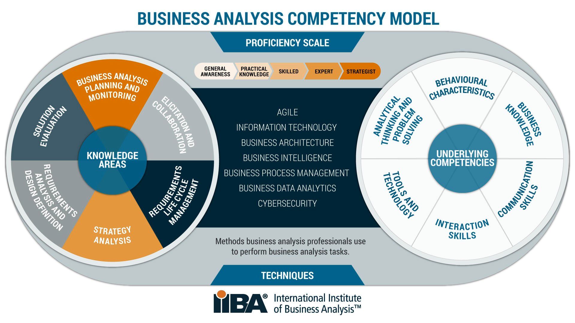 Business analysis competency model