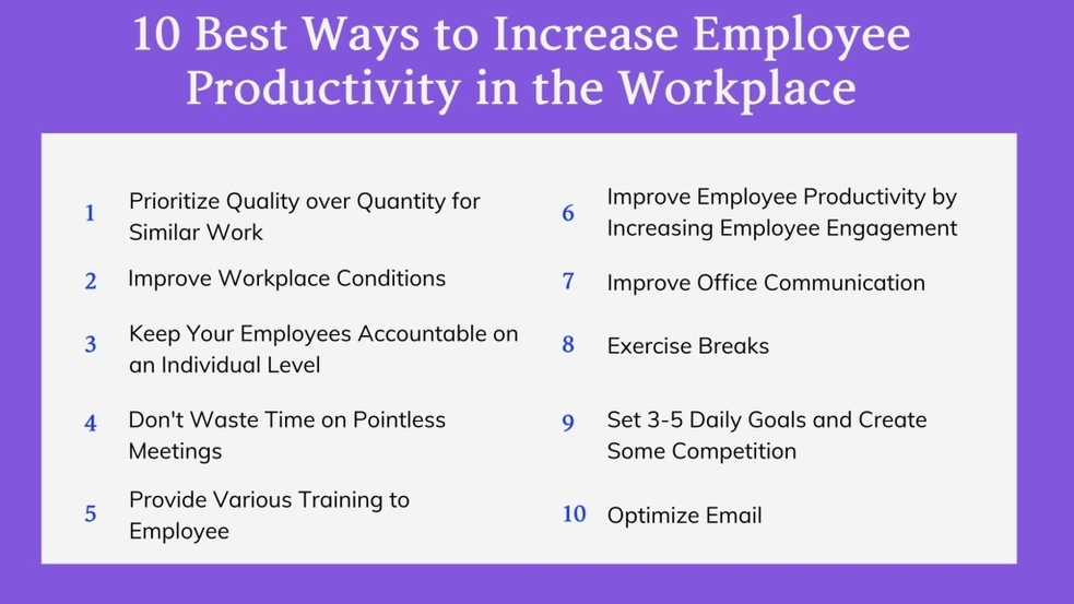 How To Increase Efficiency At Work