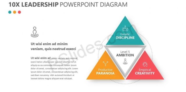 Leadership powerpoint diagram