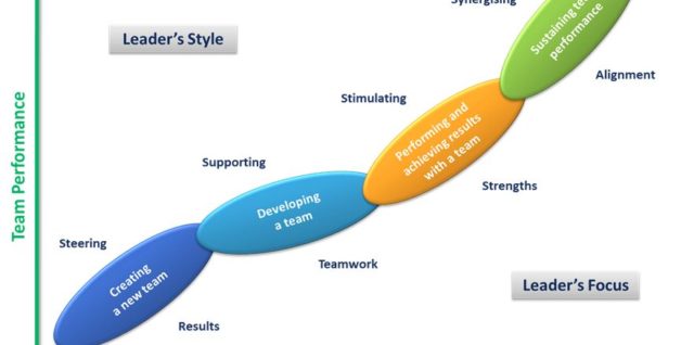 Team leadership model leading teams