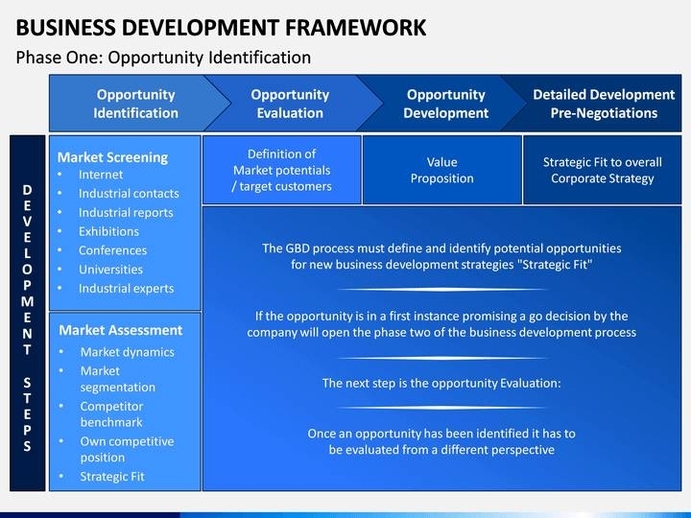 business strategy development framework